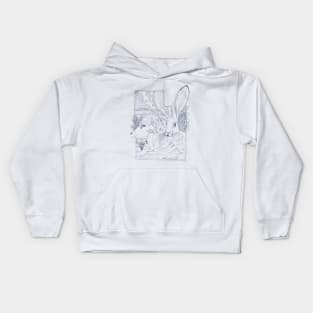 UTAH Wilderness - blue Kids Hoodie